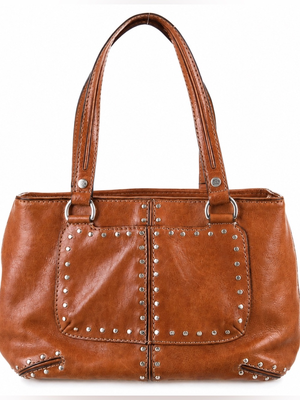 Michael Kors Astor Studded Leather Tote Bag